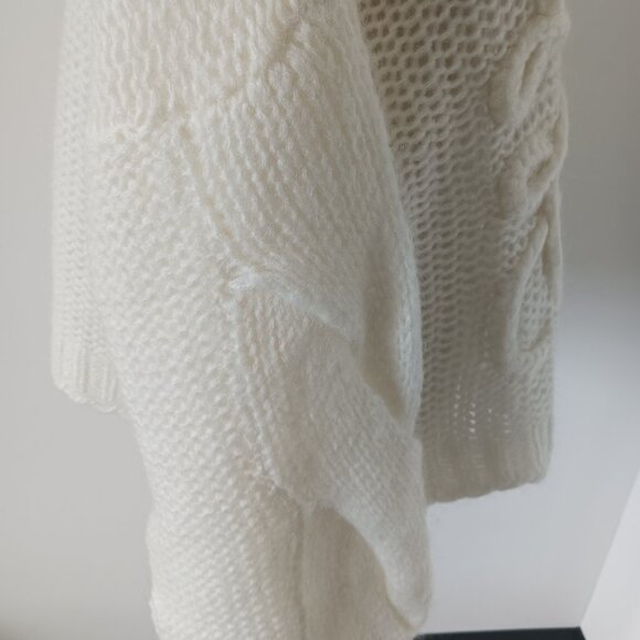 Loewe Anagram Cable-Knit Sleeve Sweater - Picture 7 of 11